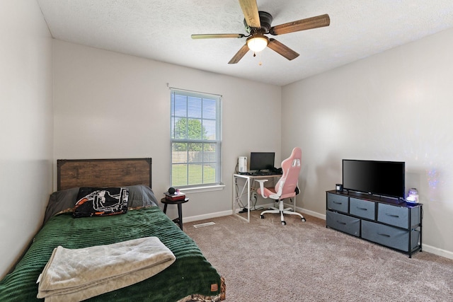 158 Cornerstone Blvd, Portland, TN 37148 - bedroom with carpet flooring, baseboards, and a ceiling fan