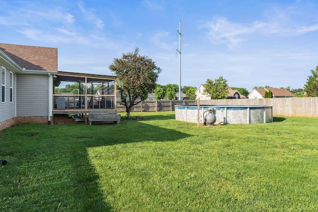 158 Cornerstone Blvd, Portland, TN 37148 - view of yard with a sunroom