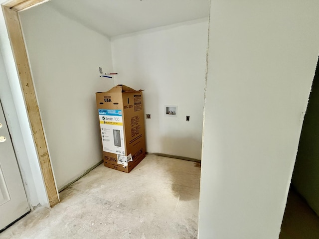 226 Central St, Tracy City, TN 37387 - interior space featuring concrete flooring