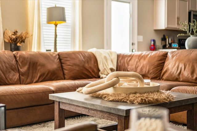 view of living room