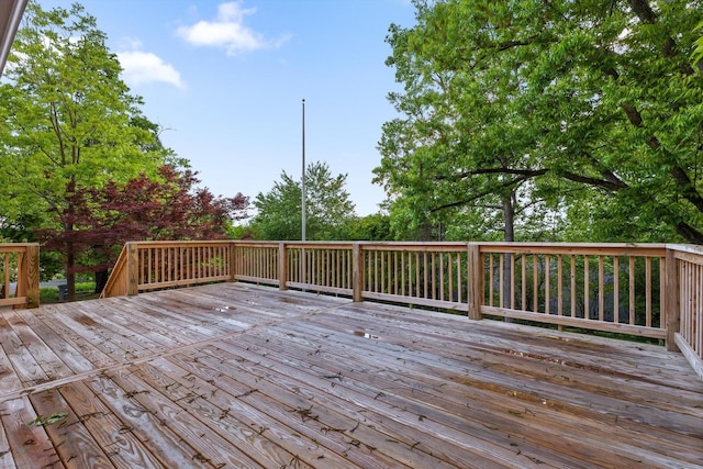 1511 Bunker Hill Dr, Chattanooga, TN 37421 - view of wooden deck