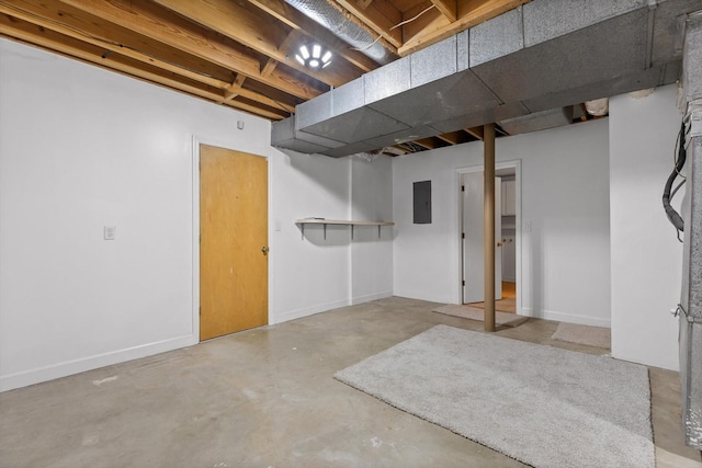 1511 Bunker Hill Dr, Chattanooga, TN 37421 - finished below grade area featuring electric panel and baseboards