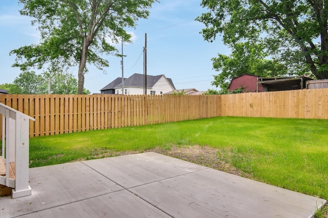 517B River Rouge Dr, Nashville, TN 37209 - view of yard featuring a patio area