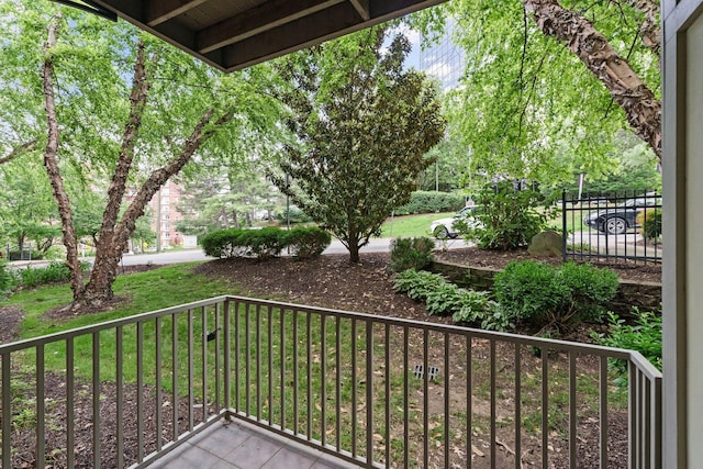 3100 W End Cir Unit 102, Nashville, TN 37203 - view of balcony