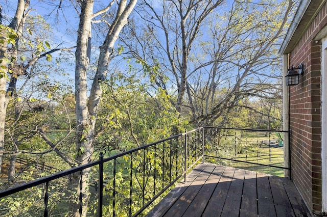 view of deck
