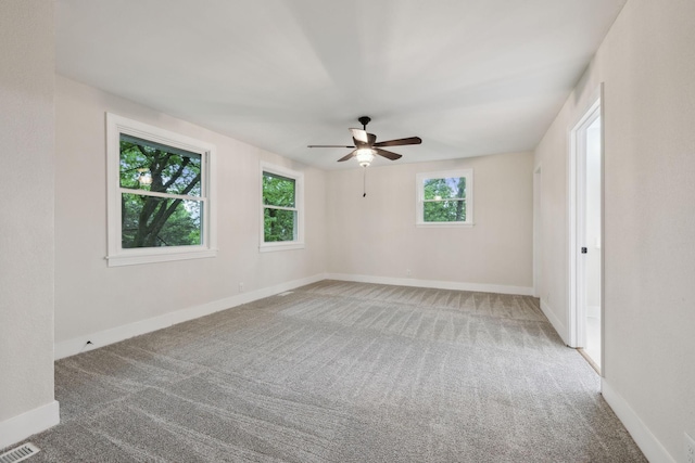 909 Plateau Pkwy, Nashville, TN 37205 - empty room with carpet floors, ceiling fan, and baseboards