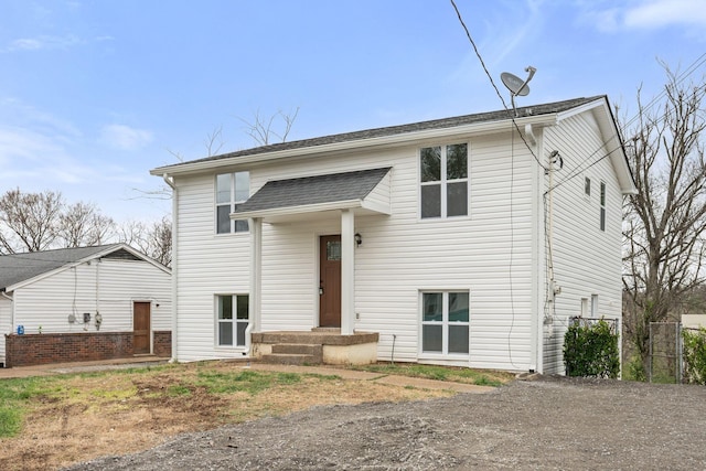 view of front of house