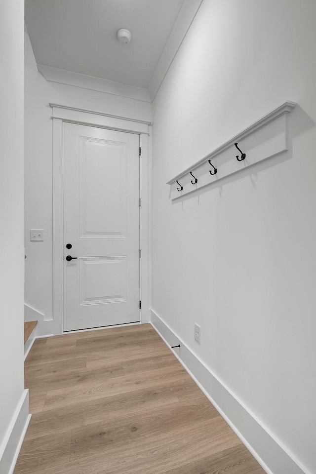 1018 Keeneland Dr, Gallatin, TN 37066 - doorway to outside with light wood-style flooring and baseboards
