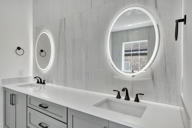 1018 Keeneland Dr, Gallatin, TN 37066 - bathroom with double vanity