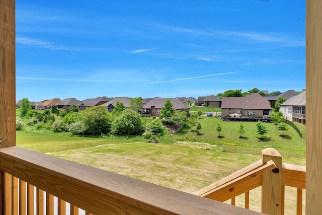 1018 Keeneland Dr, Gallatin, TN 37066 - wooden deck featuring a residential view and a yard