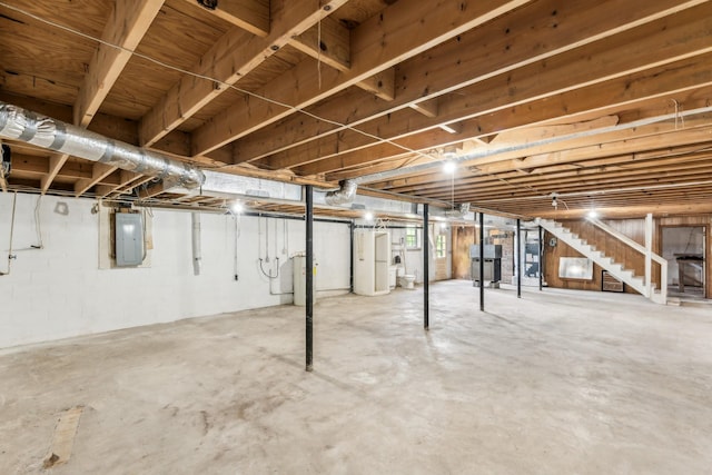 5245 Galen Rd, Lafayette, TN 37083 - basement featuring electric panel