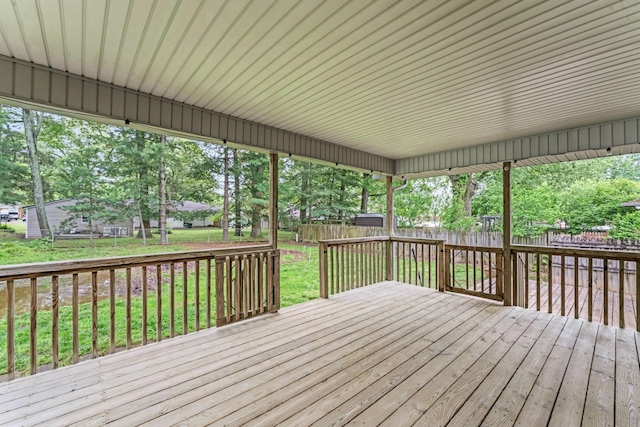 118 Bradbury Ct, Tullahoma, TN 37388 - view of wooden deck