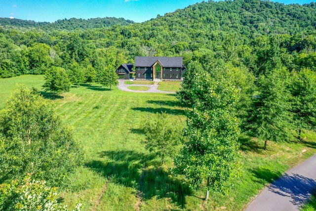 84 Judd Ln, Lancaster, TN 38569 - aerial view of property and surrounding area featuring a forest