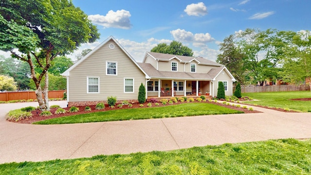 152 Bluegrass Dr, Hendersonville, TN 37075 - traditional-style home with covered porch