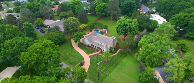 152 Bluegrass Dr, Hendersonville, TN 37075 - aerial view of property's location with nearby suburban area