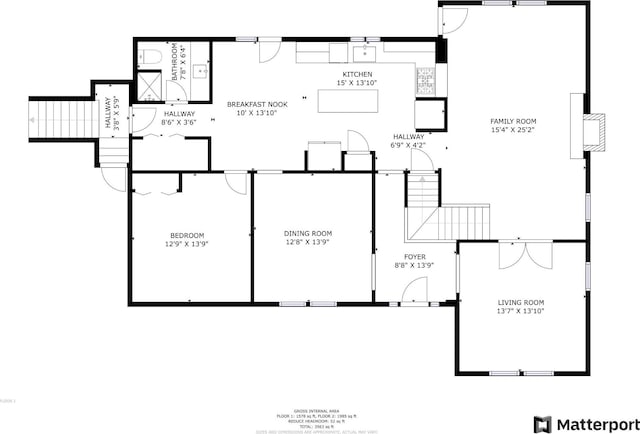 152 Bluegrass Dr, Hendersonville, TN 37075 - property floor plan