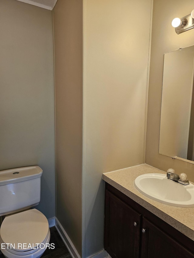 277 Coolidge Rd, La Follette, TN 37766 - bathroom featuring vanity and toilet