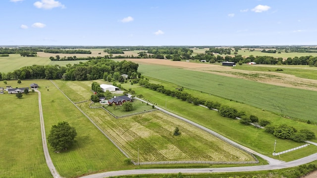 4484 N Pinson Rd, Portland, TN 37148 - aerial view of sparsely populated area with farmland and a pastoral area