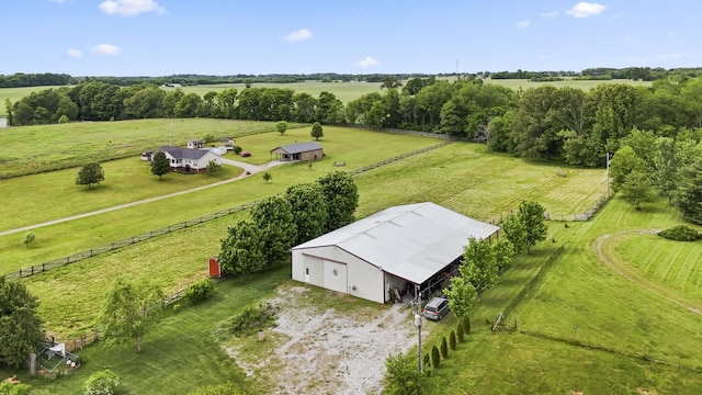 4484 N Pinson Rd, Portland, TN 37148 - overview of rural landscape with a pastoral area