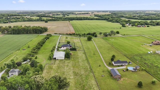 4484 N Pinson Rd, Portland, TN 37148 - aerial view of sparsely populated area featuring farmland