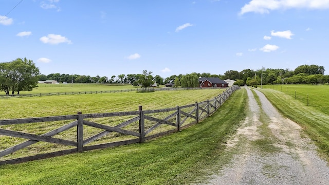 4484 N Pinson Rd, Portland, TN 37148 - view of dirt / gravel driveway featuring a view of countryside