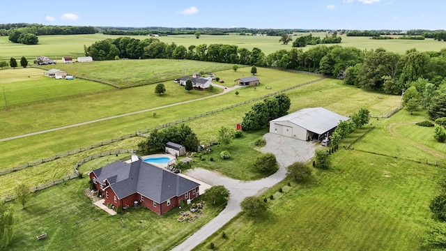 4484 N Pinson Rd, Portland, TN 37148 - aerial view of sparsely populated area featuring a pastoral area
