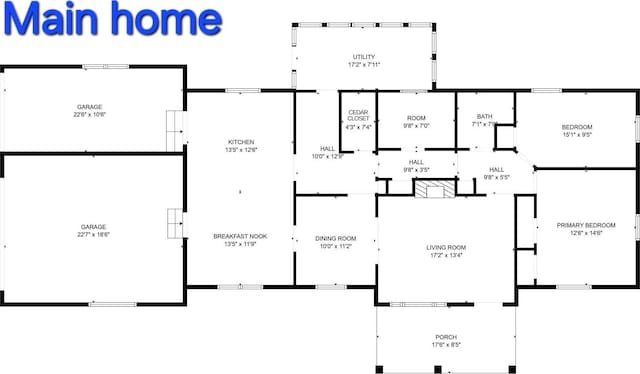 525527 Shady Grove Rd, Sequatchie, TN 37374 - home floor plan