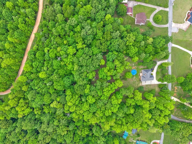aerial overview of property's location