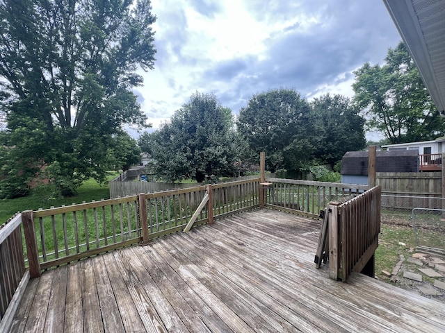 105 Vernon Traylor Dr, Smyrna, TN 37167 - deck featuring a fenced backyard