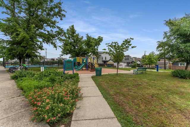 view of community