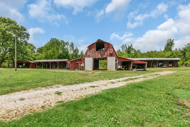view of stable
