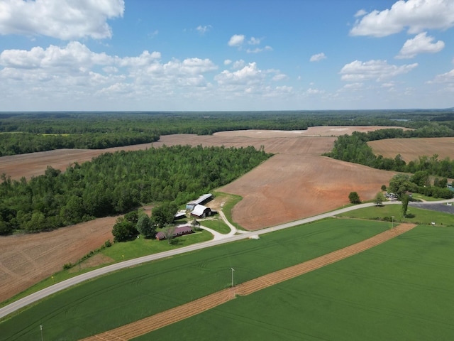view of rural area