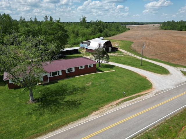 aerial view of property and surrounding area