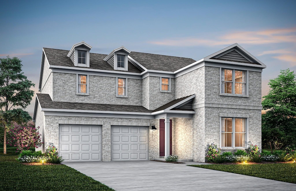 205 Ash Dl, Mount Juliet, TN 37122 - view of front facade featuring a garage and driveway
