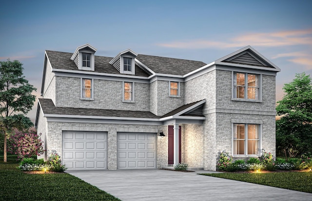205 Ash Dl, Mount Juliet, TN 37122 - view of front facade featuring a garage and driveway
