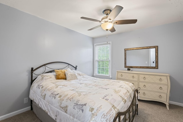 3630 W Trimble Rd, Milton, TN 37118 - carpeted bedroom with baseboards and ceiling fan