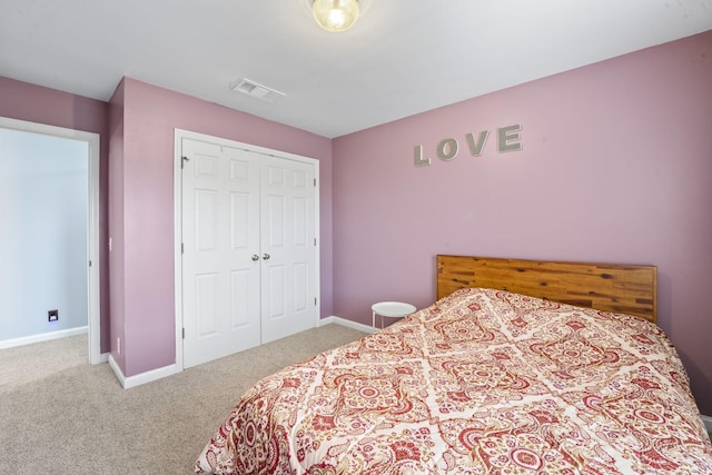 3630 W Trimble Rd, Milton, TN 37118 - carpeted bedroom with baseboards and a closet