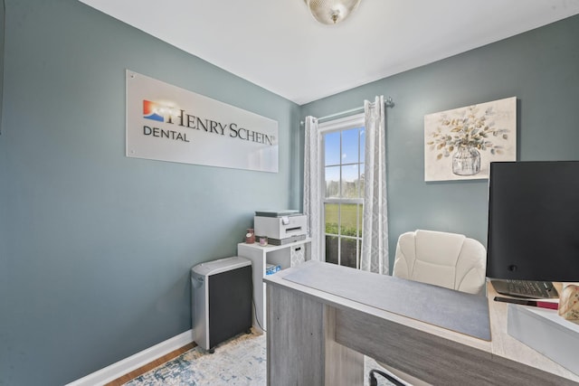 3630 W Trimble Rd, Milton, TN 37118 - office space featuring baseboards and wood finished floors