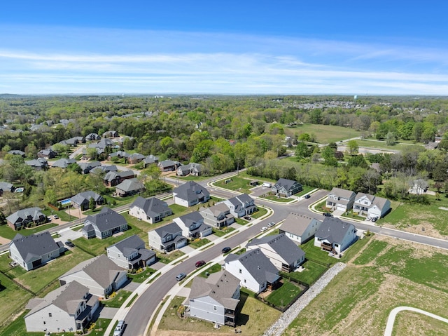 aerial overview of property's location featuring nearby suburban area