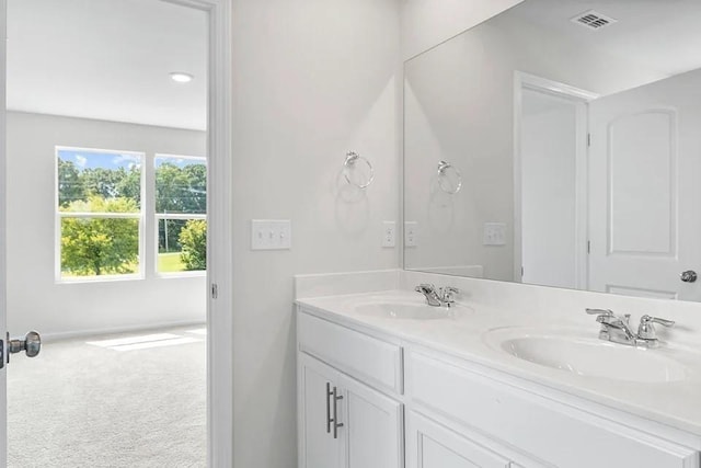2562 Beverly Gail Rd, Pleasant View, TN 37146 - full bathroom with double vanity and baseboards