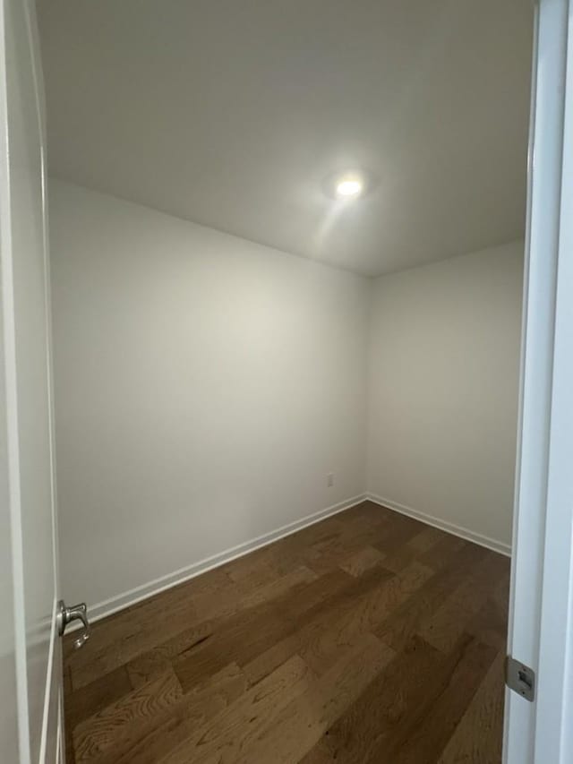 6709 Major Hutchings Dr, Hermitage, TN 37076 - empty room with dark wood-type flooring and recessed lighting