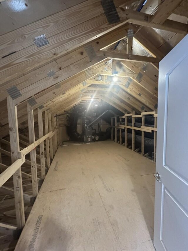 6709 Major Hutchings Dr, Hermitage, TN 37076 - view of unfinished attic