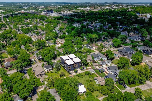 4303A Utah Ave, Nashville, TN 37209 - aerial overview of property's location with nearby suburban area