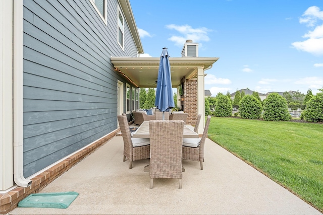 1006 Brinxton Run, Murfreesboro, TN 37128 - view of patio / terrace with outdoor dining space