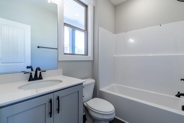 1161 Goose Dr, Springfield, TN 37172 - full bath with toilet, vanity, and shower / bath combination