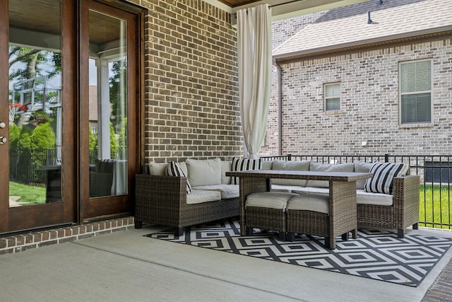 1567 Bunbury Dr, Thompsons Station, TN 37179 - view of patio featuring outdoor lounge area