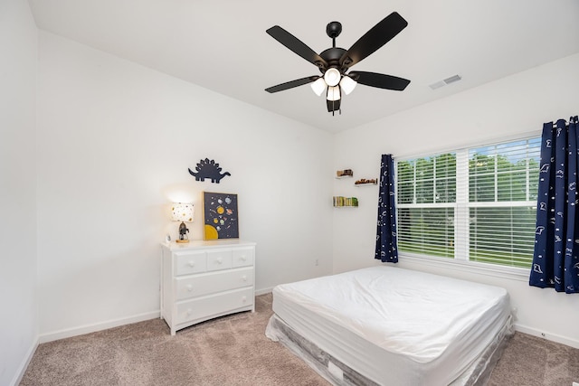 3628 Pelham Wood Dr, Murfreesboro, TN 37128 - bedroom featuring carpet flooring, baseboards, and a ceiling fan