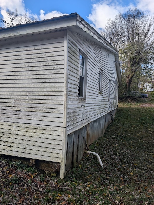 view of side of property