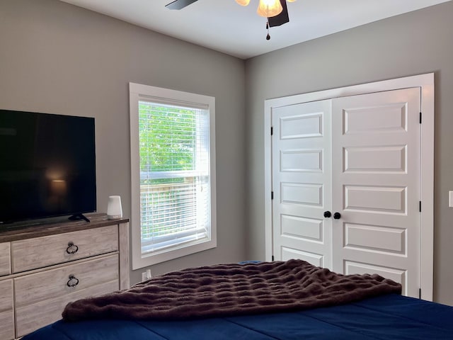 219 Garner St, Springfield, TN 37172 - bedroom featuring a closet and ceiling fan