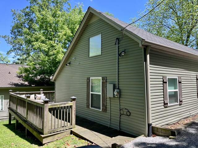 219 Garner St, Springfield, TN 37172 - back of house featuring a deck